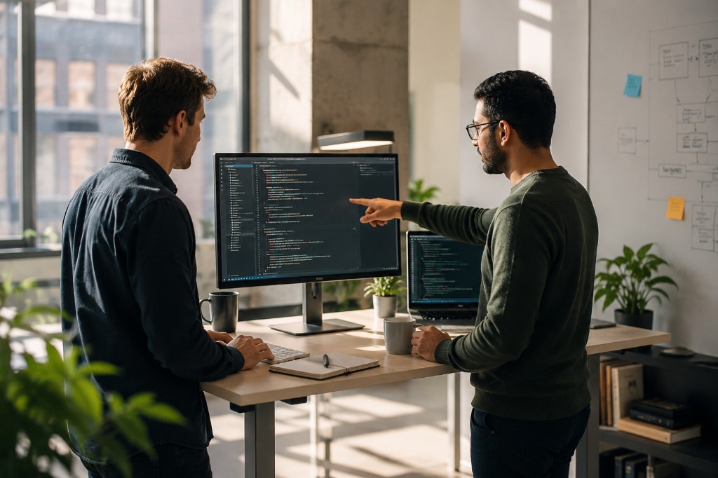 Team at work