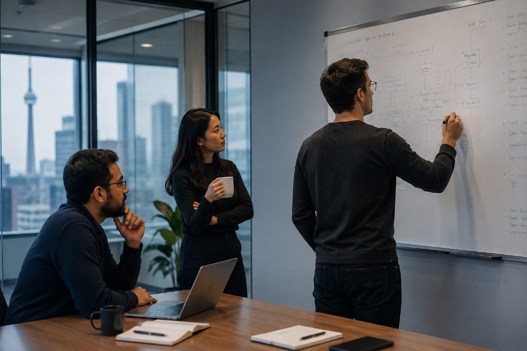 Team at work